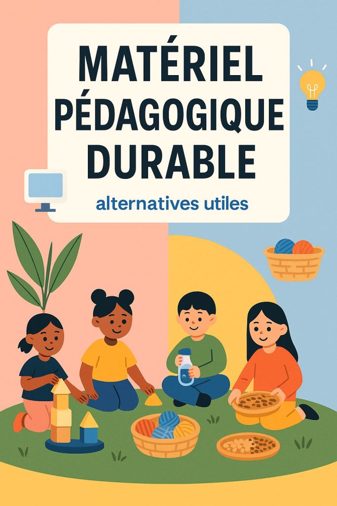 Matériel pédagogique durable en petite enfance : alternatives et bonnes pratiques pour les crèches
