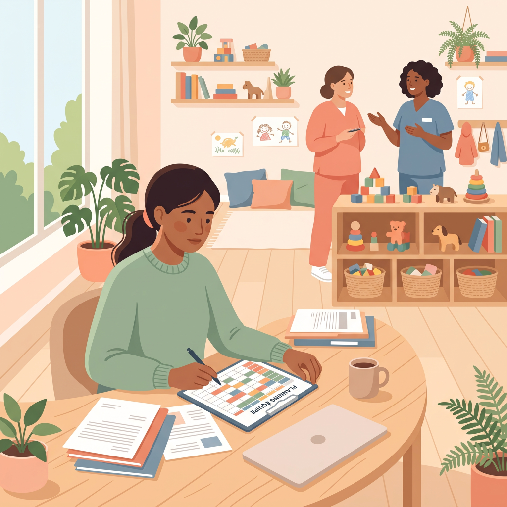 Temps de direction en micro-crèche : le 0,5 ETP en 2026